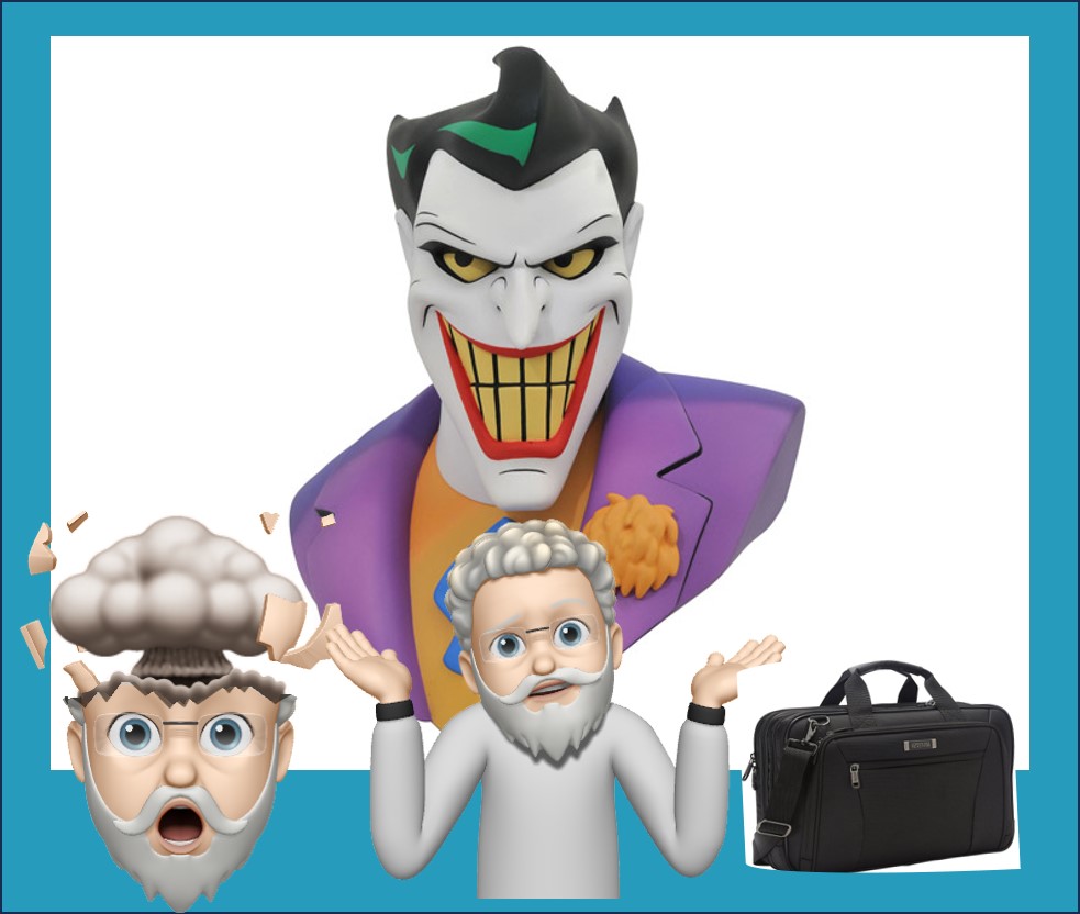 The Joker's consulting jokes annoyed me I learne to get back to work