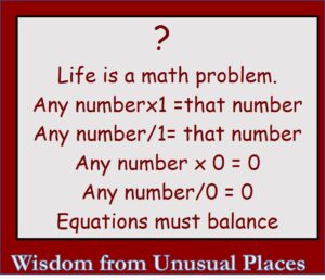 Equations must balance