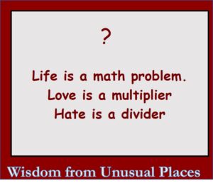 Love is a multiplier
