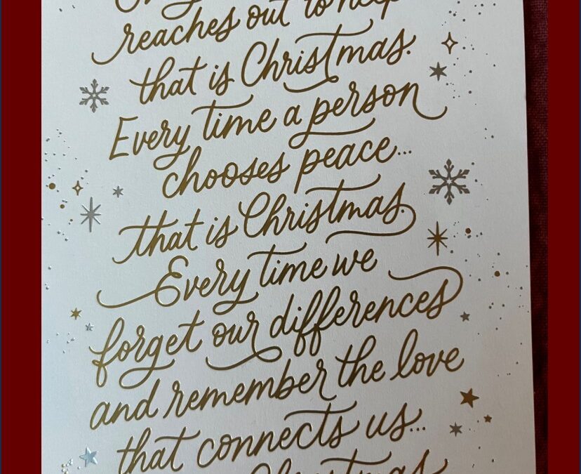 Holiday Card Winner