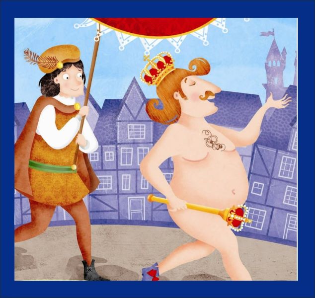 The Emperor is Naked! Nudie king parades in invisible clothes