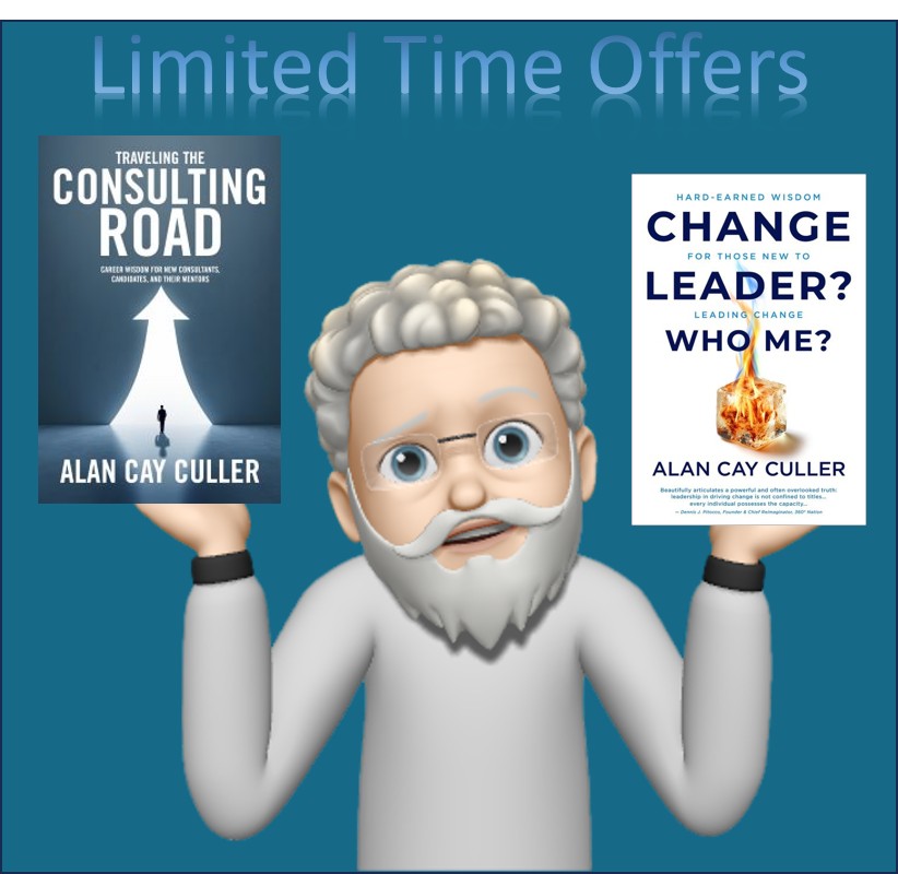 Limited Time Offers Pictures of consulting and change books with Limited time offers