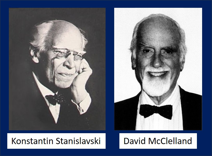 Konstantin Stanislavski and David McClelland