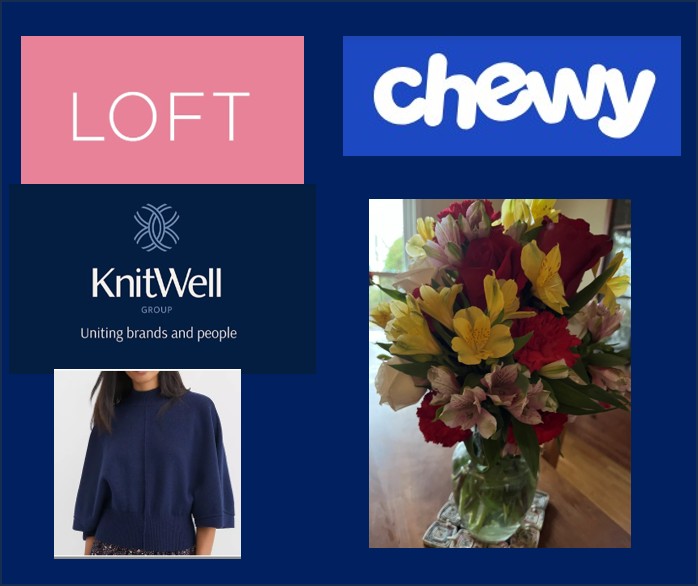 Loft and Chewy Logos